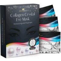 16 Pairs New Bright JungleCollagen Eye Pads for Dark Circles and Puffiness, Unisex Skin Treatment Mask, Moisturizing, Under Eye Patches, Restores Skin Firmness, Intense Hydration