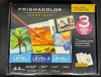 New: Prismacolor Technique - Included Soft Core Pencils - Illustration Markers - Graphite Pencil - Drawing Pad - Magic Eraser - Mini Sharpener - Online Lessons