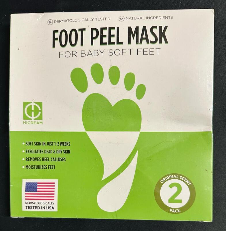 2 New HiCREAM Foot Peel Masks for Baby Soft Feet