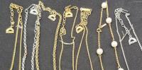 7 Vintage D'Orlan Chain Necklaces