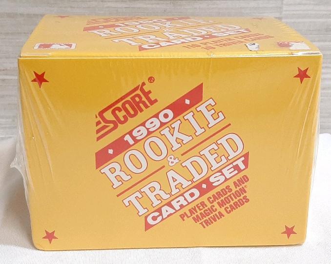 Vintage Sealed 1990 Score Rookie & Traded Card Set