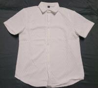 New Men's Sz. Large Manfinity Button-Down Shirt , White