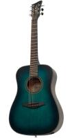 As New Jay Turser 3/4 Acoustic Guitar - Satin Blue JTA53-SBL