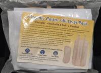 New Organic Castor Oil Liver Pack - Leopard Print