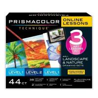 New Prismacolor Technique Drawing Sets - Includes 44 Pieces, See Photos