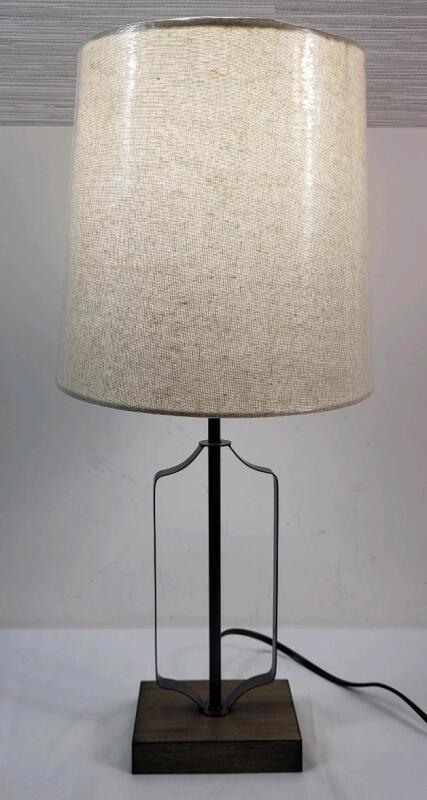 New - Rustic Style Deck Lamp , Measures 20" Tall . Working - Bulb not included