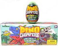 New 3-Pack DINO CHOMPERS Special Edition Dinosaur Chomping Keychains, Approx 3" Long