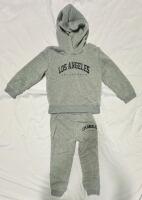 New Kids 5Y Grey Hoodie Sweater and Sweat Pants