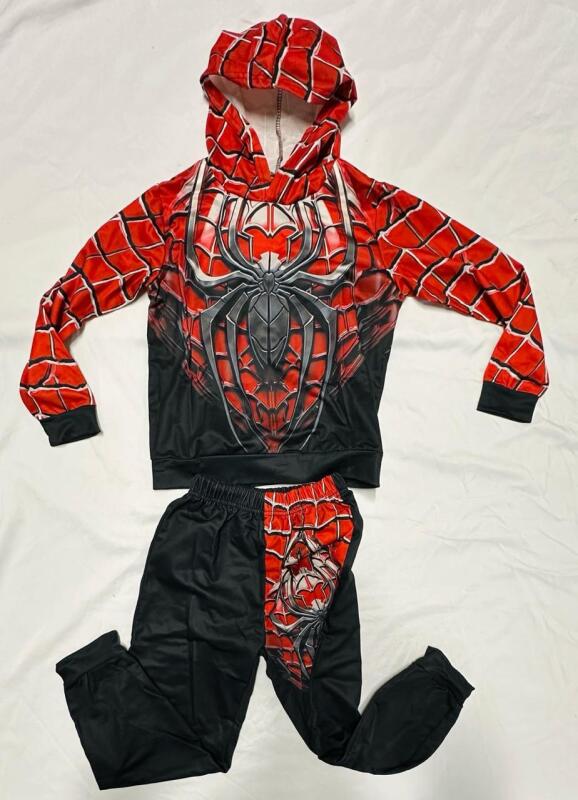 New Kids 8Y Spider-Man Hoodie with Pants