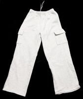 New Size MED Women's Wide-Leg Cargo-Style Drawstring Elastic Waist Jogging Pants