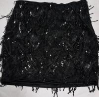 New sz Medium Women's Mini Skirt with Sequins