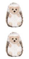 2 New BEARINGTON Collection 5.5" Higgy The Hedgehog Plush Toys 241516