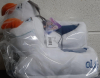 New Frozen Olaf Big Kids Slippers Sz 4 - 2