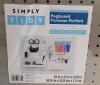 New - Simply Tidy Metal Pegboard . Measures 22"&times;22"&times;5/8" . - 2