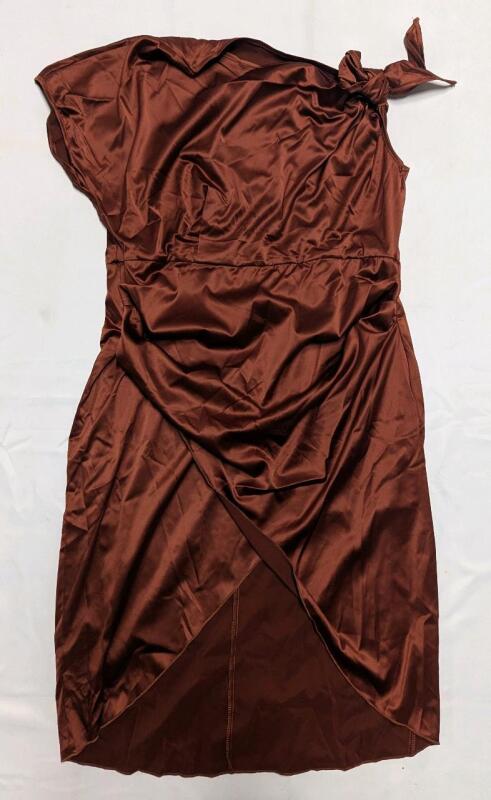 New: Size 2XL Women's - Dress With Ruching