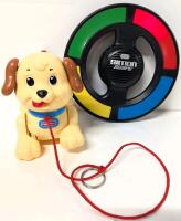 fisher-price Toddler Toy Lil&rsquo; Snoopy Pull-Along Puppy Dog From 2005 & SIMON SWIPE Electronic Handheld Game Toy (Tested & Working, With Batteries)