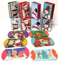 36 New Christmas Pillow Packages 4.5" &times; 2.75" & 8&times; Small Book-Style Gift Boxes 2.75" &times; 1.15" &times; 4"