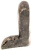 Signed Venezuelan Soapstone Head Carving, 4.8" Tall - 3