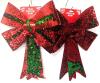 4 New HUGE Reversible Sequin Bows, 17.5" Long Each - 2