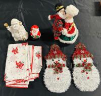 6 Christmas Decorations/Home Items - See Photos/Description