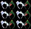 6 New Light-Up Novelty Christmas Headbands