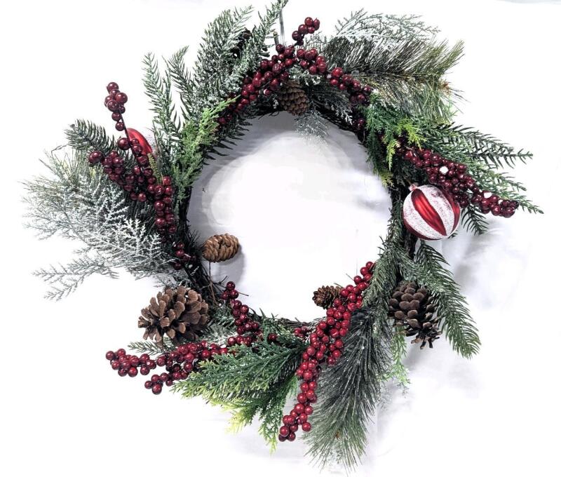 New 12" Artificial Indoor Wreath