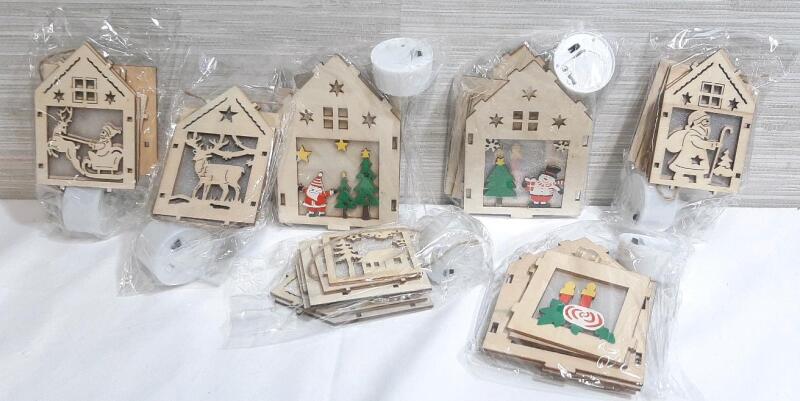 Lot of New Holiday House Building Sets