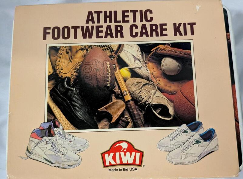 Vintage Kiwi Athletic Footwear Care Kit.