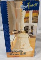Hometrends Jade Porcelain Dinner Bell.