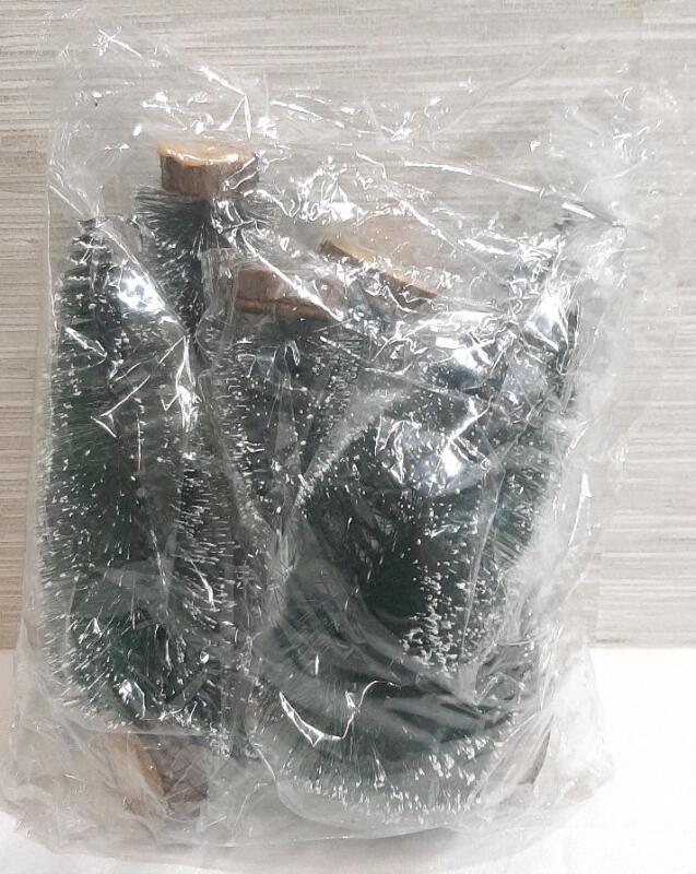 New Pack of 6 Miniature Tree Figurines