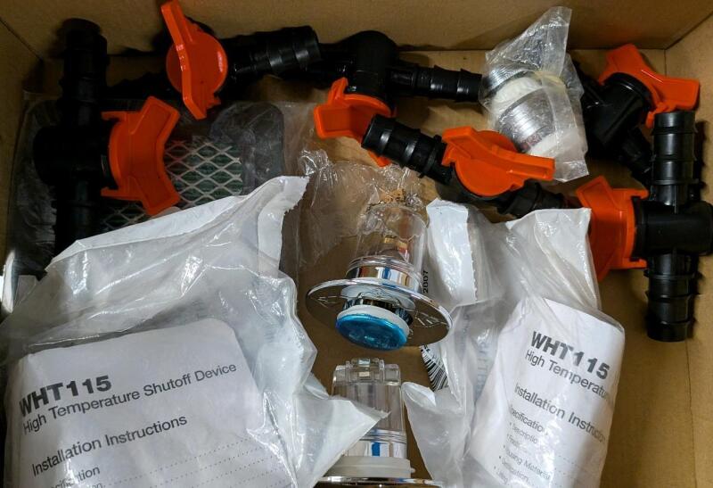 New Assorted Plumbing Parts.
