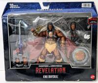 New Mattel MASTERS OF THE UNIVERSE: Revelation, King Greyskull Action Figure With 30 Points of Articulation, Approx 6" Tall