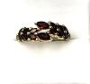 Gold Plated Sterling Silver Natural Garnet (2.10ct) Ring, Size 9, comes with APPRAISAL $385.00. Garnet is the birthstone for January. - 2