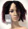 New 100% Human Hair 7" Long Super Curly Dense Wig