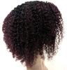 New 100% Human Hair 7" Long Super Curly Dense Wig - 2