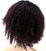 New 100% Human Hair 7" Long Super Curly Dense Wig - 3