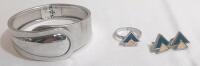 3pcs of Sarah Coventry Earrings, Ring & Bracelet