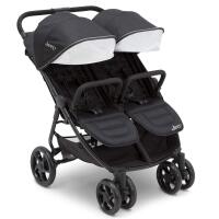 New Jeep Destination Ultralight Side x Side Double Stroller, Midnight