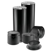 New DuraVent Double Wall Stove Pipe Kit, 6-in, Black. Retails for $500