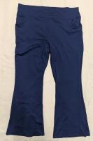 New: Size 4XL Women's - Navy Boot-Cut Yoga Pants.