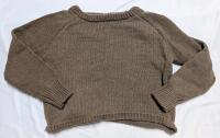 New Size 0XL Petite Boyfriend Sweater.
