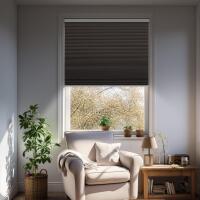 New Changshade Blackout Blinds, Cordless Cellular Shades, Honeycomb Blackout Shades, Room Darkening Blinds, Pull Down Window Shades, Easy to Install Honeycomb Window Blinds, 52" W x 72" H, Taupe