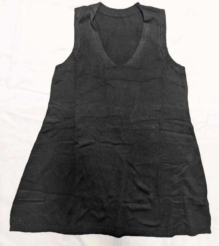 New: Size L Women's - Knitted Sleeveless Dress