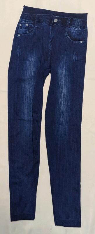 New: Size M Women's - Faux Jean Style Leggings