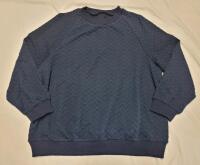 New Women's Sz. XL Shein Curve Navy Blue Crew Neck Sweater