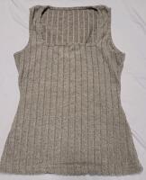 New Women's Sz. XS Fleece Style Polyester Tank Top , Grey