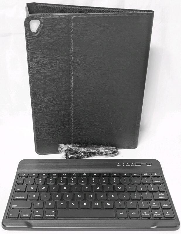 New iPad Keyboard Case for 10.2" 9th/8th/7th Generation 2021/2020/2019 iPads, Detachable Wireless Bluetooth Keyboard with Magnetic Protective Cover, Black Wood Grain