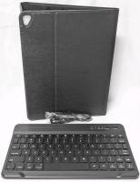 New iPad Keyboard Case for 10.2" 9th/8th/7th Generation 2021/2020/2019 iPads, Detachable Wireless Bluetooth Keyboard with Magnetic Protective Cover, Black Wood Grain