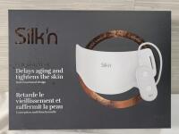 New , Sealed - Silk'n LED Neck Mask . Delays Aging and Tightens Skin .
