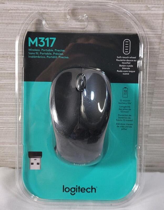 New - Logitech M317 Wireless Computer Mouse